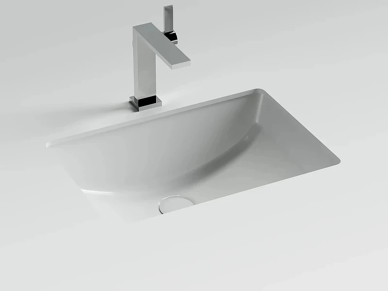 Раковина встраиваемая снизу Ceramicanova Эра 52 CN7032 цвет Белый