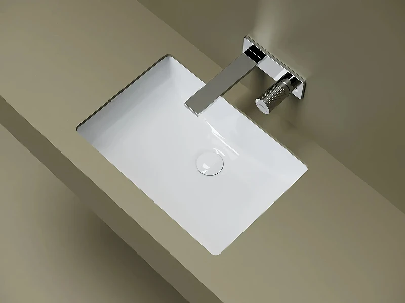 Раковина встраиваемая снизу Ceramicanova Эра 52 CN7032 цвет Белый