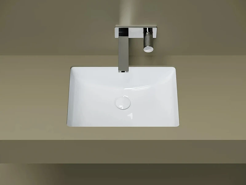 Раковина встраиваемая снизу Ceramicanova Эра 52 CN7032 цвет Белый
