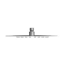 Верхний душ RGW Shower Panels SP-82-25 21148225-01 Хром нержавеющая сталь на потолок