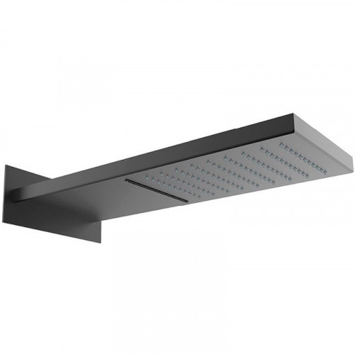 Верхний душ Bossini Manhattan I00570.073 Черный матовый нержавеющая сталь на стену