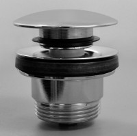 Донный клапан Hansgrohe 50100000 click-clack Хром