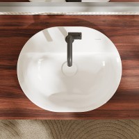 Раковина Hansgrohe Xuniva U 55 60161450 Белая полувстраиваемая