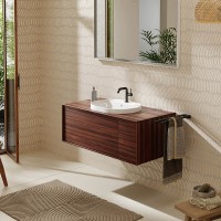 Раковина Hansgrohe Xuniva U 55 60161450 Белая полувстраиваемая