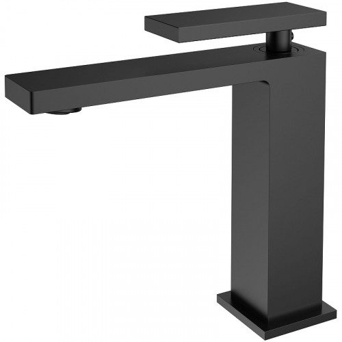 Смеситель для раковины Vincea Dice VBF-2DS1MB Черный матовый нержавеющая сталь