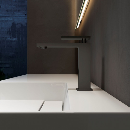 Смеситель для раковины Vincea Dice VBF-2DS1MB Черный матовый нержавеющая сталь