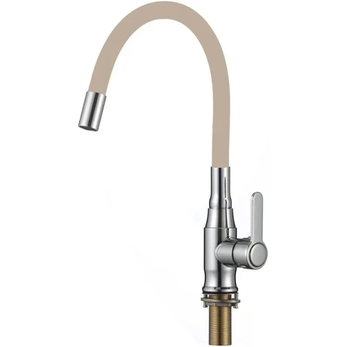 Смеситель для кухни Savol S-2805A12 цвет Хром Бежевый