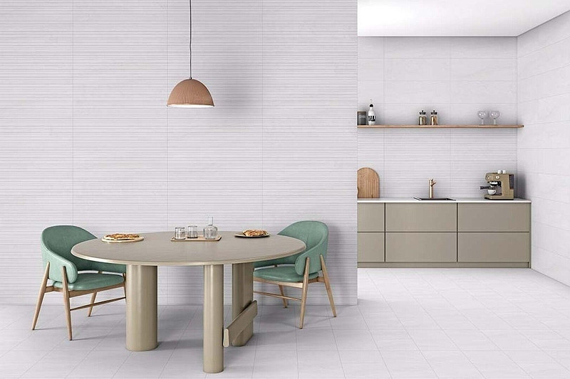 Керамическая плитка Gravita Basalt Silver 78901702 настенная 30х90 для кухни Индия