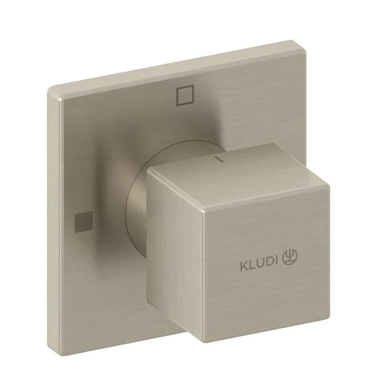 Переключатель потоков Kludi Decus 54847N575 цвет Никель брашированный