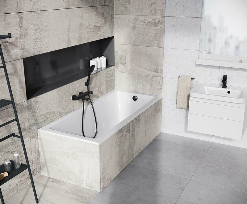 Акриловая ванна Ravak 10° Slim 170x75 CA71300000 без гидромассажа