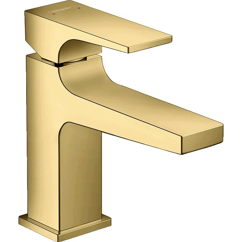 Смеситель для раковины Hansgrohe Metropol 32500990 Полированное золото латунь