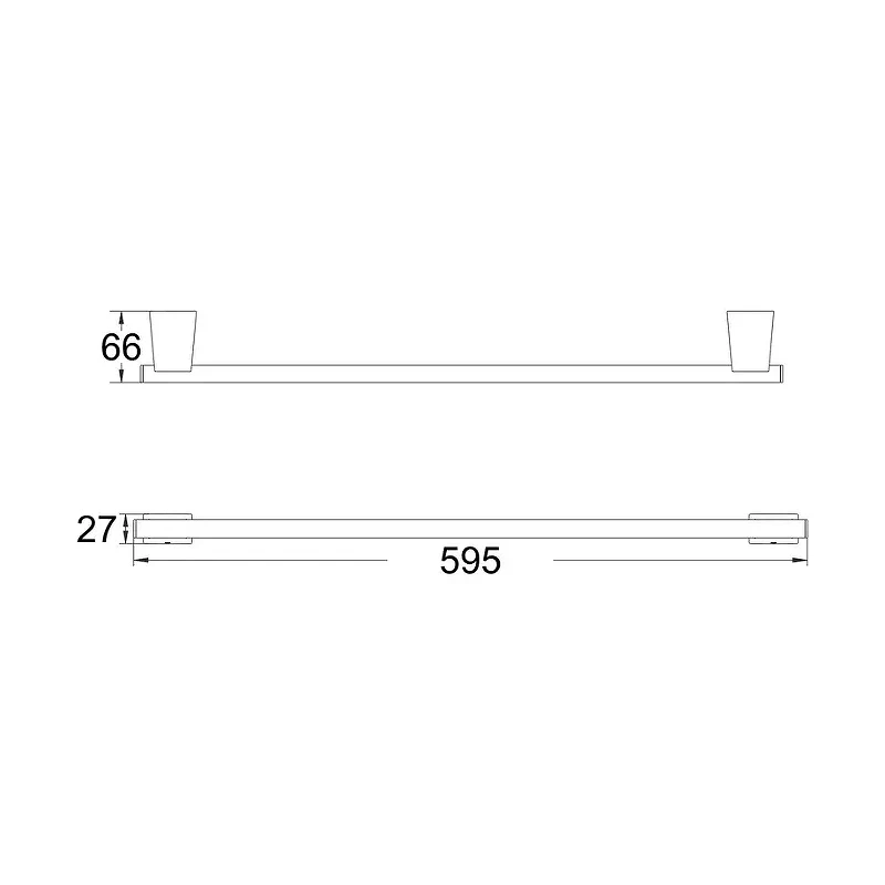 Полотенцедержатель Shevanik SG57C SG5717C цвет Белый