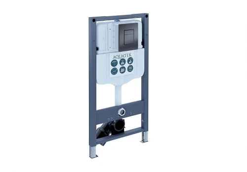 Инсталляция Aquatek Pneumo N49 INSP-0000002 для унитаза без клавиши смыва