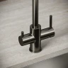 Смеситель для кухни Sancos Vela SC4013GG цвет Вороненая сталь