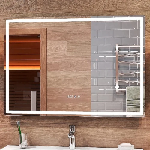 Зеркало Vigo Geometry Luxe 100 z.GEO.100.Luxe с подсветкой с сенсорным выключателем