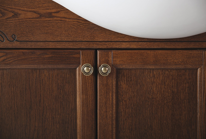 Комплект мебели для ванной ASB-Woodline Салерно 105 969701 цвет Антикварный орех