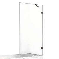Шторка для ванны New Trendy AVEXA Gunmetal brushed x50 EXK-3515