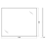 Зеркало BelBagno SPC-AL-1000-800 Хром