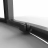 Душевой уголок Niagara Nova 80х80 NG-6825-34BLACK профиль Черный матовый стекло прозрачное