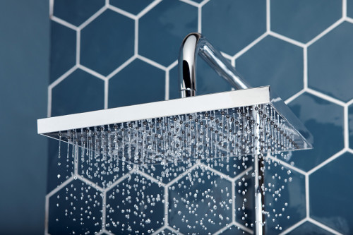 Душевая система Jacob Delafon Brigitte E32850-CP с термостатом Хром латунь на стену