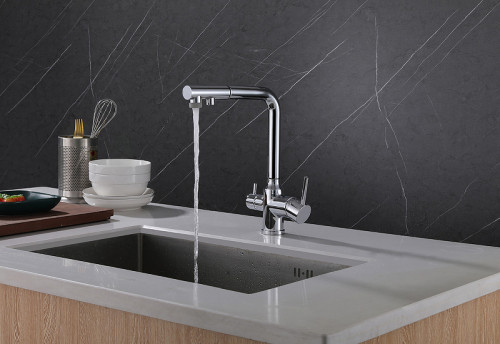 Смеситель для кухни Abber Emotion AF8814 Хром латунь