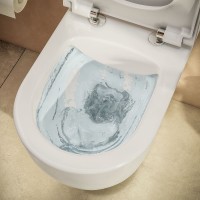 Комплект унитаза с инсталляцией Vitra S10 SpinFlush 9842B003-7206 с сиденьем Микролифт и клавишей смыва Хром глянцевый фарфор подвесной