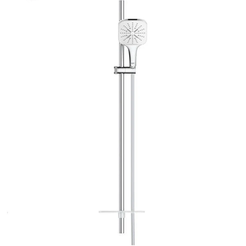 Душевой гарнитур Grohe Rainshower SmartActive 26586LS0 Белая луна Хром латунь на стену