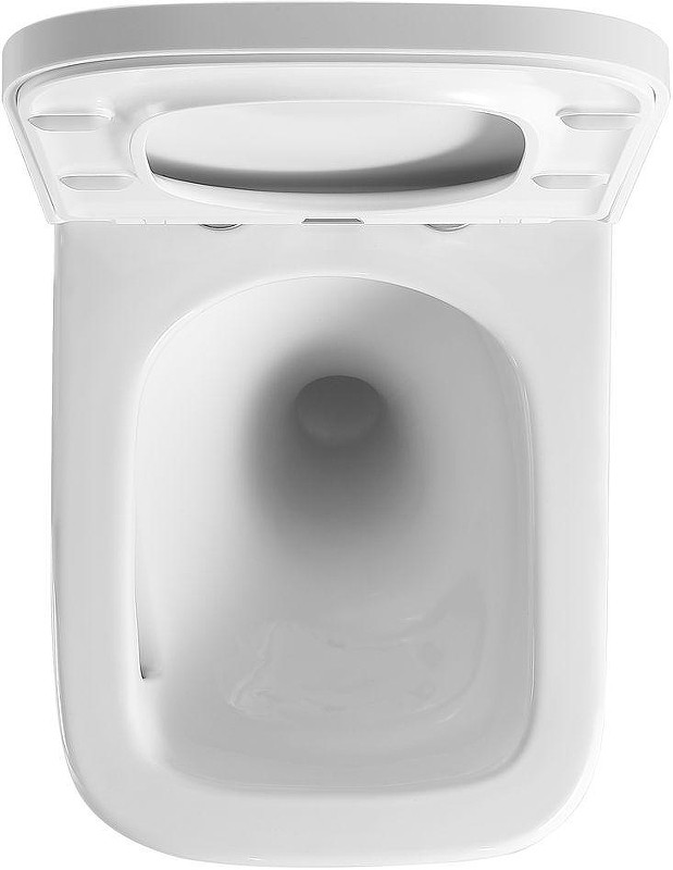 Унитаз подвесной Aquanet Trend 3.0 W Tornado 384178 цвет Белый с сиденьем Микролифт