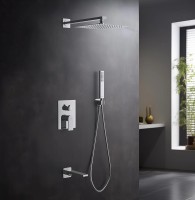 Душевая система Aquatek Лира AQ1473CR Хром латунь встраиваемый