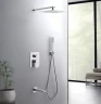 Душевая система Aquatek Лира AQ1473CR Хром латунь встраиваемый