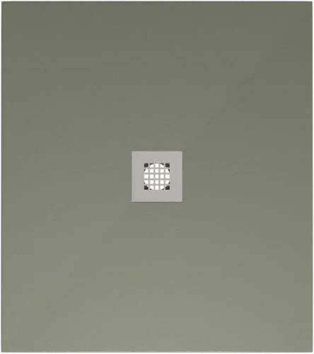 Душевой поддон из искусственного камня Allen Brau Priority 90x80 8.31001-CGM цвет Зеленый