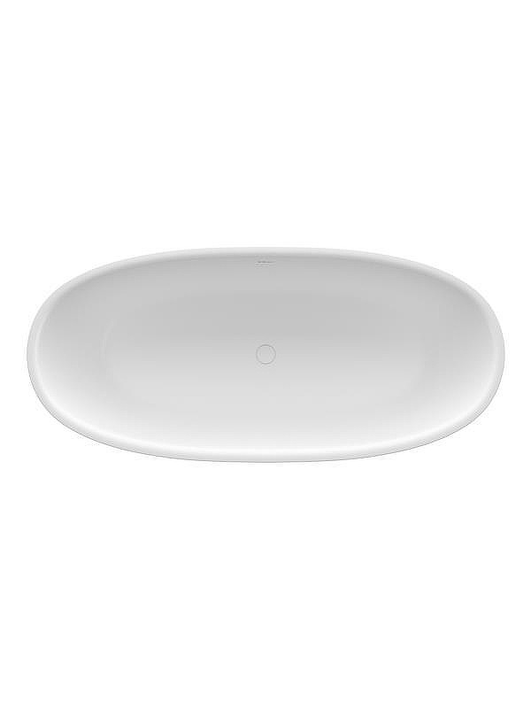 Ванна из искусственного камня BelBagno Этна (Etna) 170х80 BB-ETNA-170-80-58-SSB цвет Белый матовый