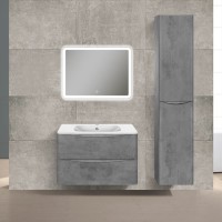 Тумба под раковину Vincea Paola VMC-2P800BT подвесная Beton МДФ / ЛДСП