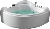 Акриловая ванна Gemy Gemy 152x152 G9082 K С гидромассажем