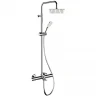 Душевая система Remer Elegance EQ34A8CPUFS25G с термостатом Хром латунь на стену