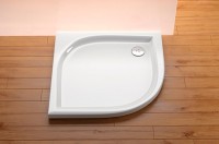 Акриловый поддон для душа Ravak Galaxy Elipso LA 80х80 A224401210 Белый