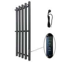 Электрический полотенцесушитель Маргроид Inaro 8 x 2.7 Inaro-8024-1049-9005R цвет Черный матовый