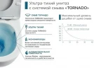 Унитаз CeramaLux TR5171 подвесной Белый глянцевый с сиденьем Микролифт