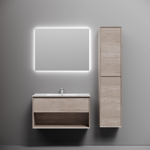 Тумба под раковину Sancos Marmi 1.0 90 MR1.090EG подвесная Дуб галифакс натуральный