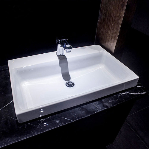 Раковина Toto MH 50 LW1615CB#XW Белая фарфор полувстраиваемая