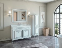 Шкаф пенал Caprigo Fresco 42 R 10650R-В016 Белый матовый МДФ / ЛДСП