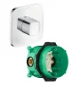 Смеситель для душа Hansgrohe PuraVida Highflow 15772000S с термостатом цвет Хром
