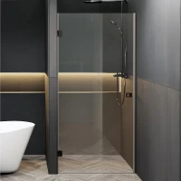 Душевая дверь Riho SZ Scandic NXT X101 88 L G00985121 профиль Черный матовый стекло прозрачное