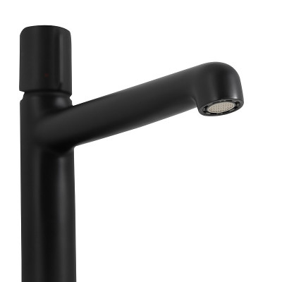 Смеситель для раковины BelBagno Uno UNO-LMC-NERO-W0 Черный матовый латунь