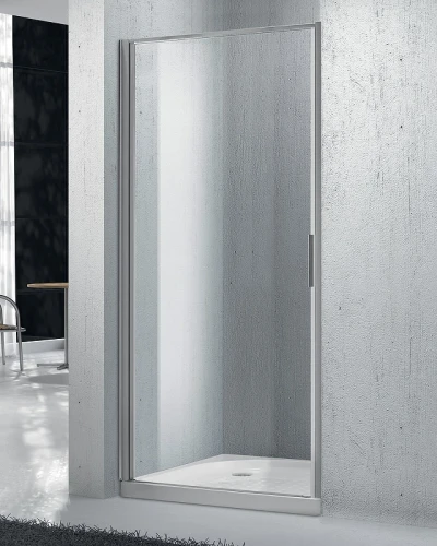 Душевая дверь BelBagno Sela 80 SELA-B-1-80-C-Cr профиль Хром стекло прозрачное