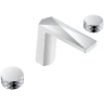 Смеситель для раковины Boheme Venturo 150-WCR-DIAMOND Белый Хром латунь