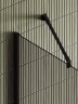 Душевая перегородка Maybah Glass MGD-721-6ш 690x1950 в широком профиле Черный стекло бронзовое