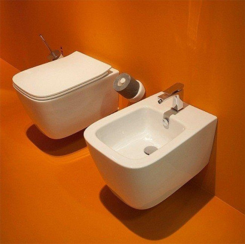 Биде Artceram A16 ASB004 01 00 подвесное цвет Белый