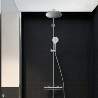 Душевая система Hansgrohe Crometta S 27267000 с термостатом Хром латунь на стену