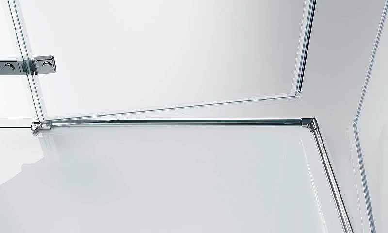 Душевой уголок BelBagno Kraft 90х80 KRAFT-AH-22-90/80-C-Cr-R профиль Хром стекло прозрачное